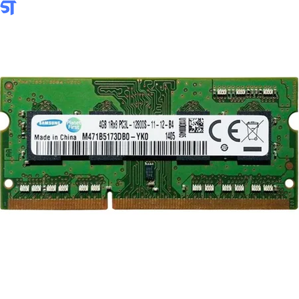 Memória Ram Notebook 4gb 1x4gb Samsung PC3L12800S-11-13-B4- M471b5173eb0-Yk0